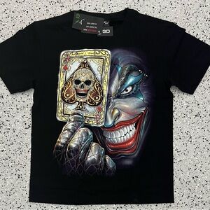 Glow in the Dark 3D Joker Shirt. NWT